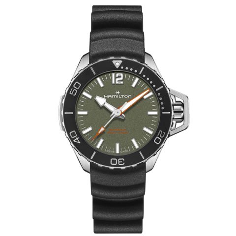 Hamilton Khaki Navy Frogman Green| 41MM | H77455360
