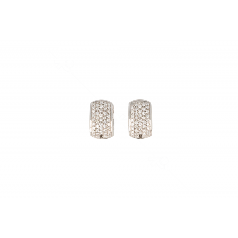 Varivello Bold Line | White Gold | Medium Diamonds 0.72ct 