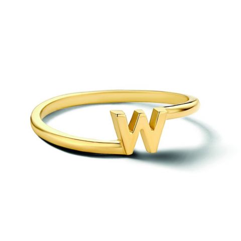 Minitials Entangle Ring | 18ct Gold