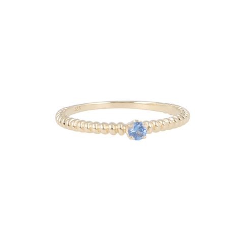 Yeva | Ring Yellow Gold | Sapphire