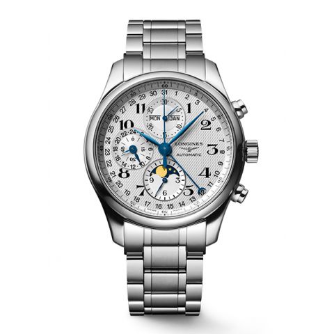 Longines Master Collection Moonphase Steel White  | 42MM
L2.773.4.78.6