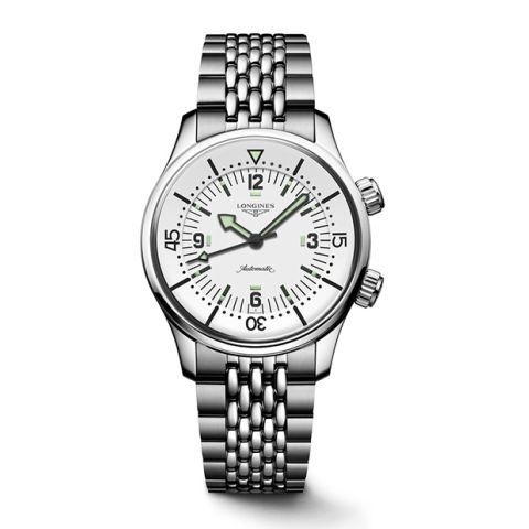 Longines Legend Diver White | 39mm L3.764.4.16.6