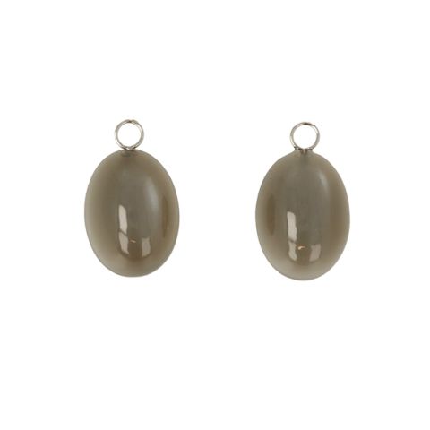 Varivello Pendants | Grey Moonstone | 16 x 13 mm