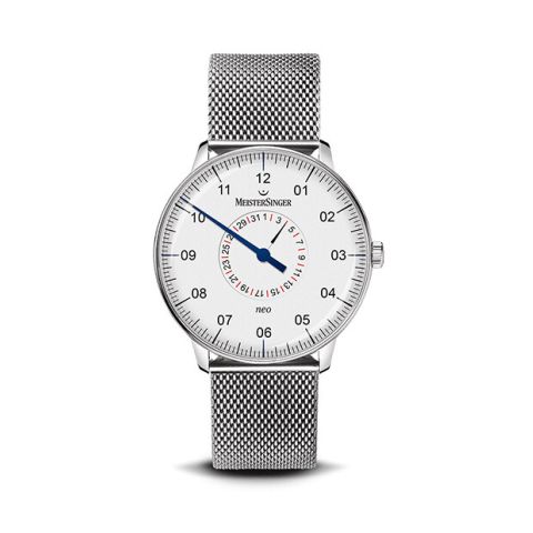 Meistersinger Neo Plus Pointer Date NED901 Steel | 36MM