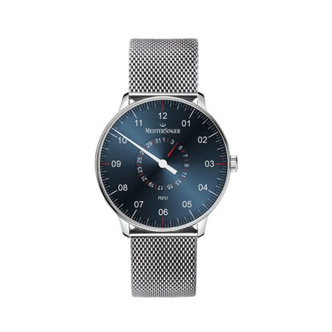 Meistersinger Neo plus Pointer date NED917 Steel | 36MM