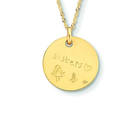 Minitials One Of A Kind Charm | 18ct Gold