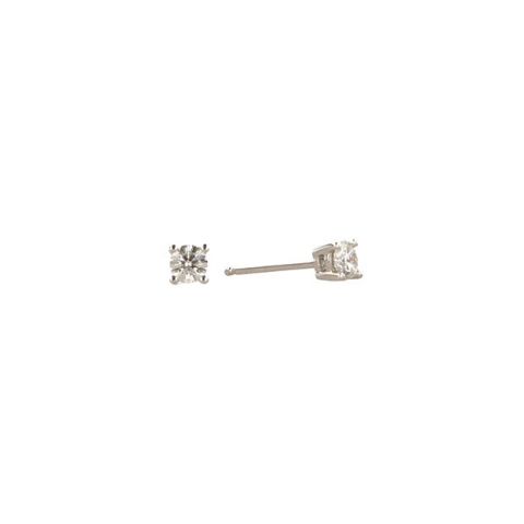 W | Diamond Ear studs White Gold | 0.40ct