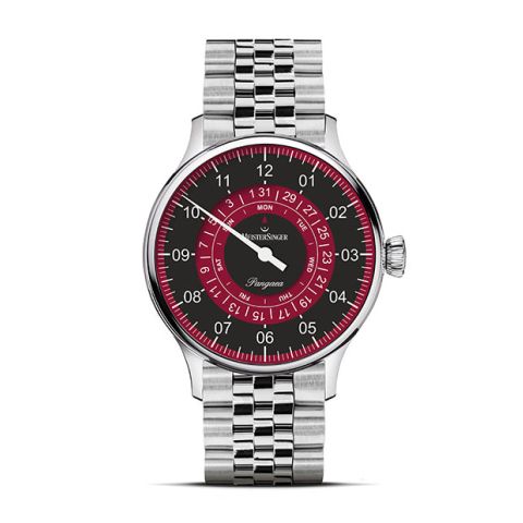 MeisterSinger Pangaea Day-Date Red PDD902R