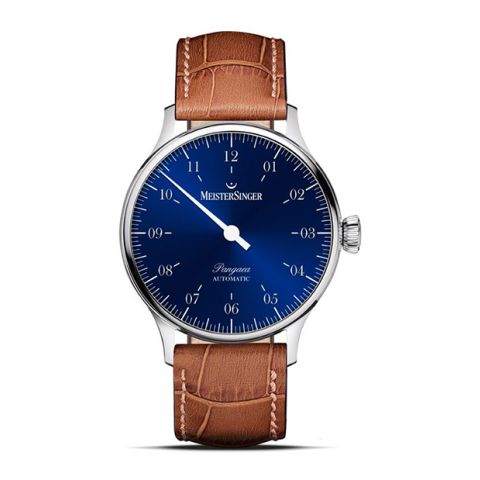 Meistersinger Pangaea Sunburst blue | 40mm PM9908