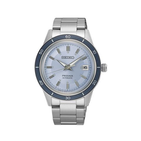 Seiko Presage Style 60s European Exclusive in ‘retro blue’ | 40,8mm