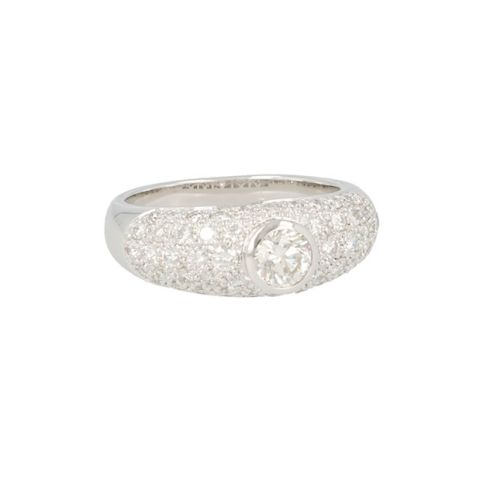 Be | Ring White Gold | Diamond Pavé