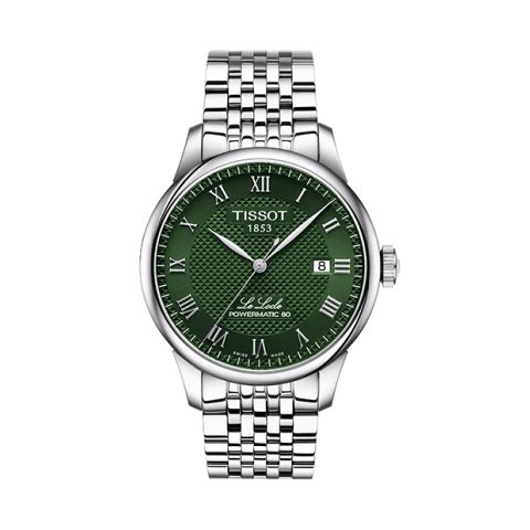 Tissot Le Locle Powermatic 80 Green | 39.3MM T006.407.11.093.00
