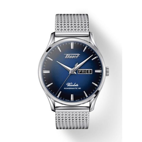 Tissot Heritage Visodate Powermatic 80 Blue Steel| 42MM | T118.430.11.041.00