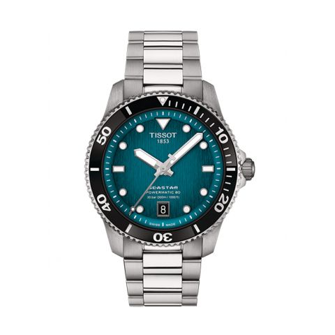 Tissot Seastar 1000 Powermatic 80 turquoise | 40mm
T120.807.11.091.00