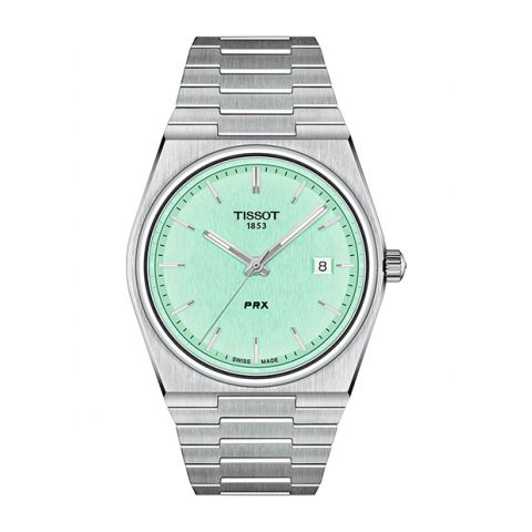 Tissot PRX Mint Green| 40mm T137.410.11.091.01