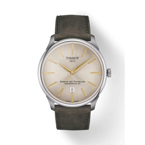 TISSOT CHEMIN DES TOURELLES POWERMATIC 80 Ivory | 42MM | T139.407.16.261.00