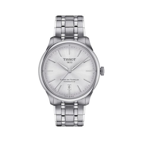 Tissot Chemin des Tourelles Powermatic 80 Silver | 38mm T139.807.11.031.00