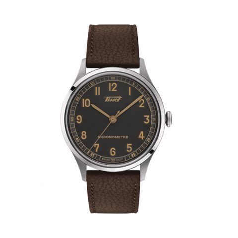 Tissot Heritage 1938 Automatic COSC Anthracite Leather | 39mm 
T142.464.16.062.00