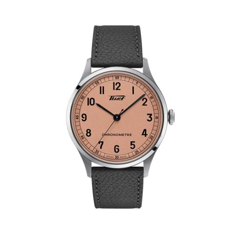 Tissot Heritage 1938 Automatic COSC Pink Leather | 39mm T142.464.16.332.00