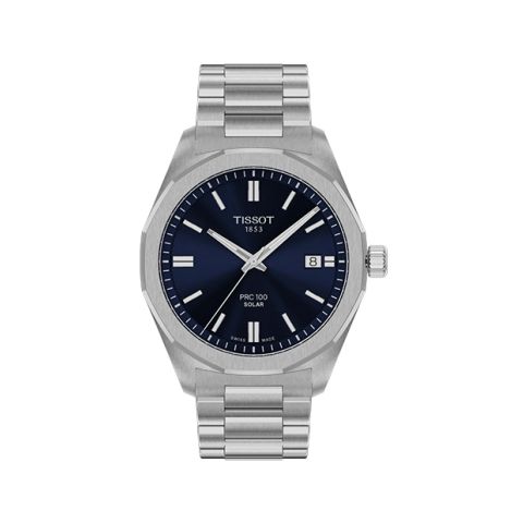 Tissot PRC 100 Solar Quartz Blue | 39mm T151.422.11.041.00