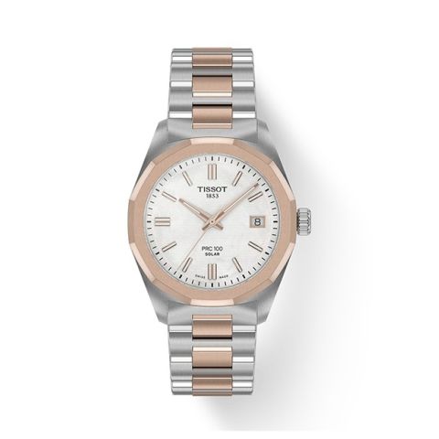 Tissot PRC 100 Solar MOP/BiCo | 34mm T151.822.22.111.00