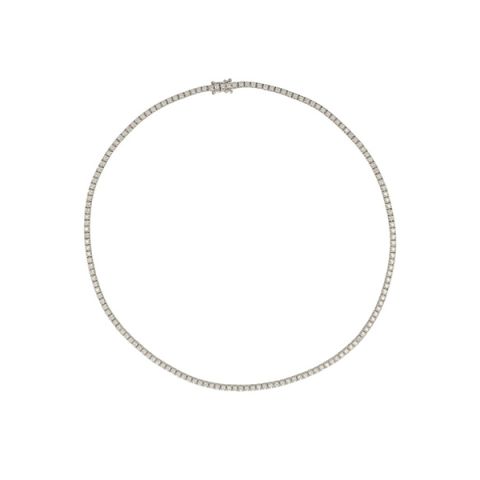 Tennis collier diamanten