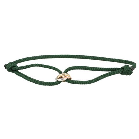 Dot | Bracelet Tricolor | Dark Green