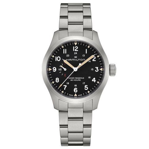 Hamilton Khaki Field Power Reserve Steel/Steel H69509130