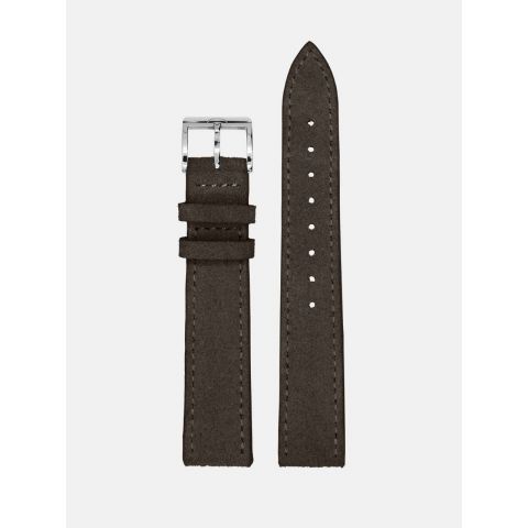Meistersinger Velours leather strap | 20mm | Brown