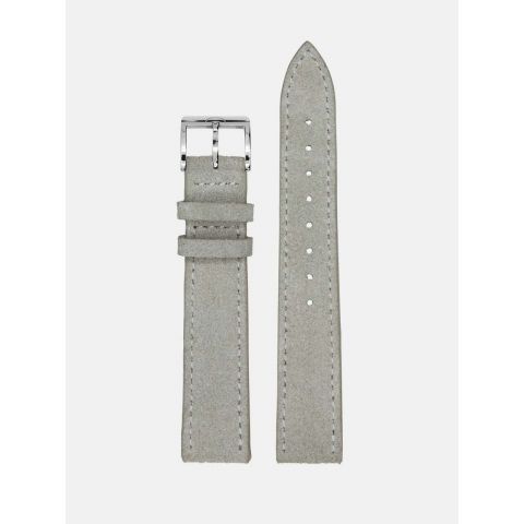 Meistersinger Velours leather strap | 20mm | Gray