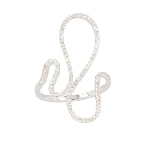 Lux | Ring White Gold | Diamonds Fantasy