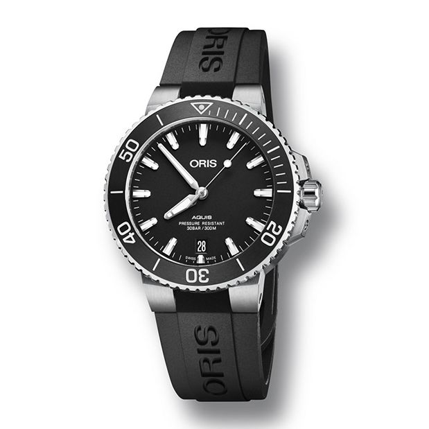 Oris Aquis Date 01 733 7732 4124 07 4 21 64FC Juwelier van Willegen Den Haag Juwelier van Willegen