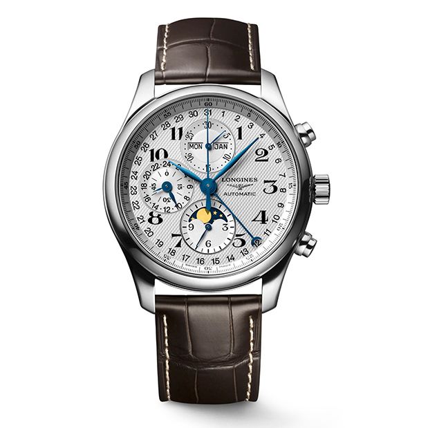 Longines Master Collection Moonphase White 42MM L2.773.4.78.3 Juwelier van Willegen Den Haag Juwelier van Willegen