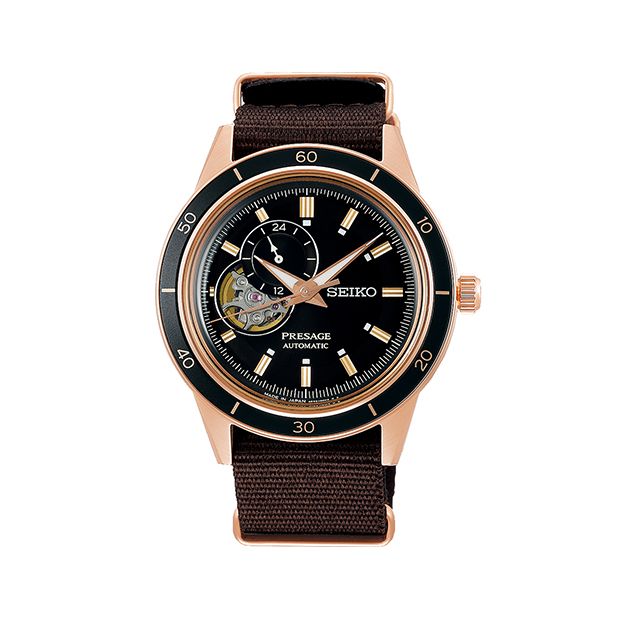 Seiko presage automatic open heart on sale
