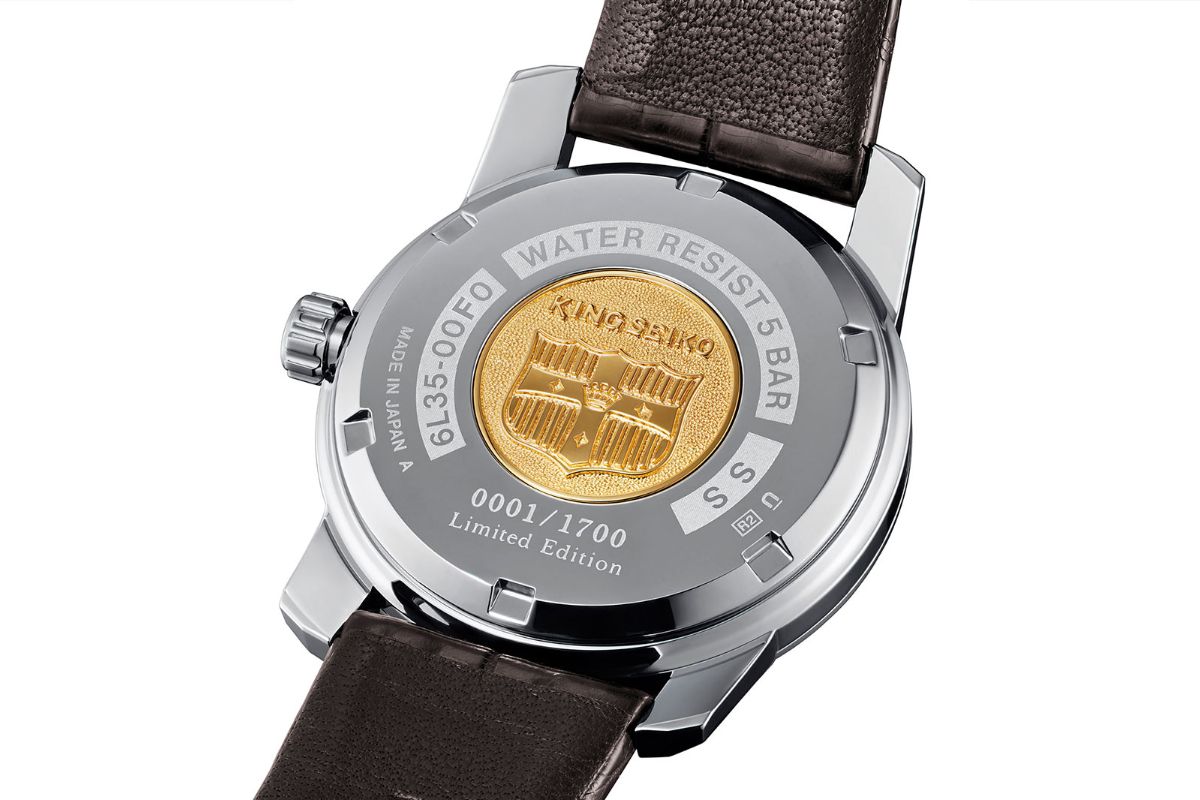 King Seiko achterdeksel